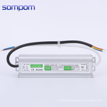 Sompom Waterproof 12V 60W Led Driver Rohs CE Certification 5A Outdoor Power Supply